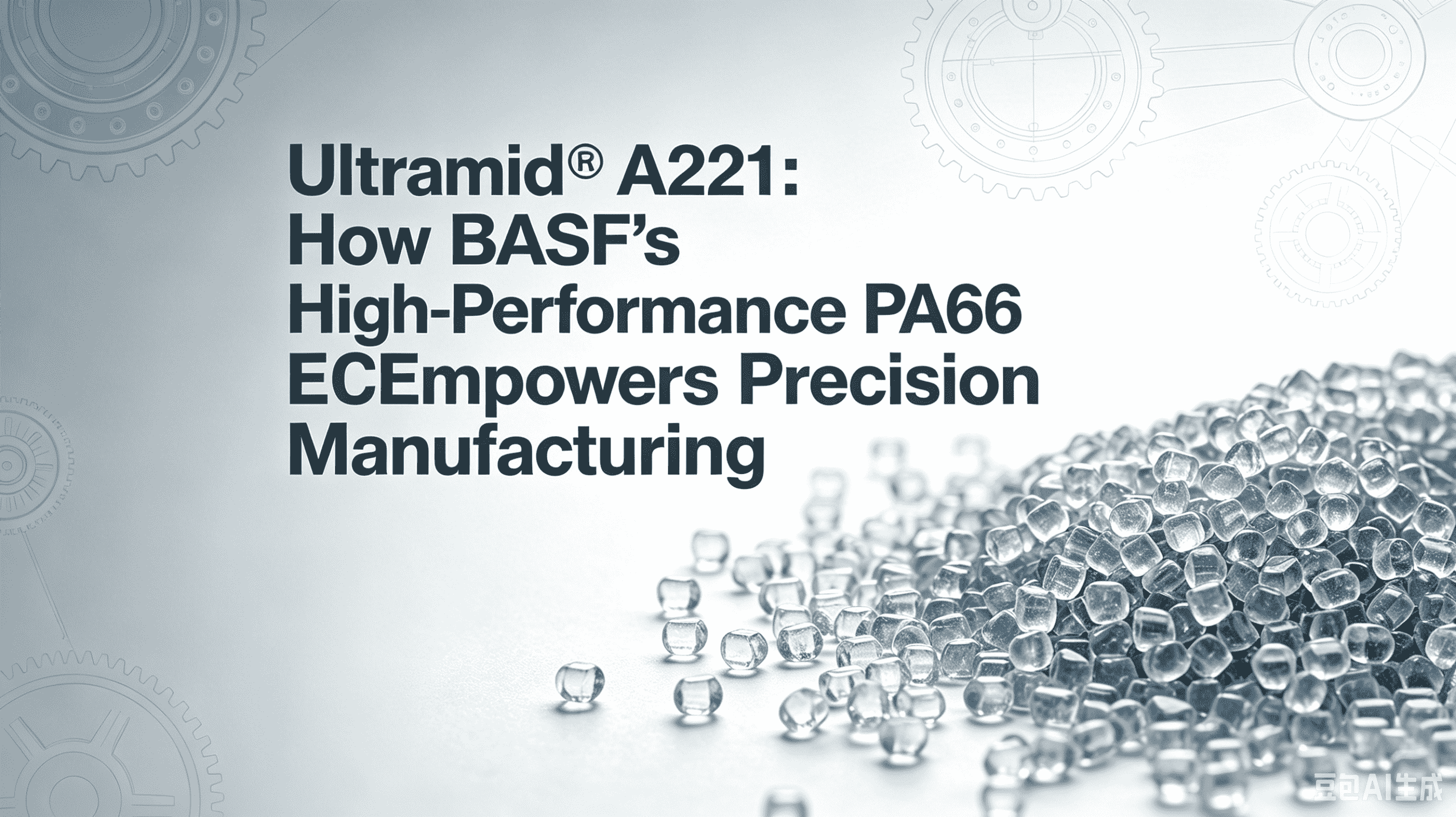 Ultramid® A221: Kepiye PA66 Kinerja Tinggi BASF Ndayakake Manufaktur Presisi